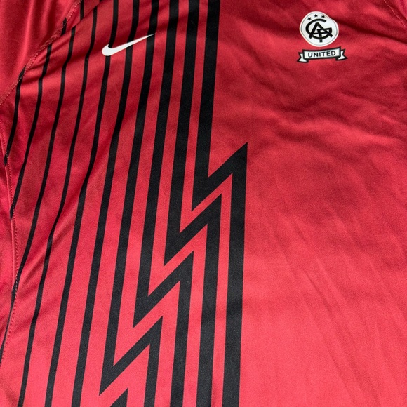 Nike New Caf United Short Sleeve Digital 2.0 Soccer Jersey Women's M Maroon B1m - Picture 5 of 7